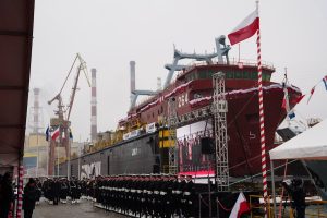 Saab has launched Poland’s second signals intelligence vessel, ORP Henryk Zygalski, at a ceremony held on 14 January 2026 in Gdańsk. The ship is the second and final SIGINT vessel built for Poland under the Delfin programme, following the launch of ORP Jerzy Różycki on 1 July 2025.
