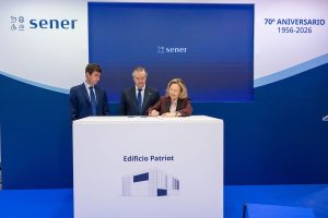 Spanish engineering and technology group Sener has launched construction of its new Patriot building in Tres Cantos, Madrid, as part of a plan to double the company’s surface area dedicated to space and defence to 40,000 square metres. The groundbreaking ceremony was presided over by the Secretary of State for Defence, Amparo Valcarce, and marks the tenth building in Sener’s Tres Cantos complex.