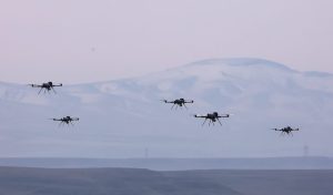 STM has completed Türkiye’s first live-ammunition swarm unmanned aerial vehicle test, with a group of 20 KARGU loitering munitions achieving direct hits on designated targets. The activity, carried out at the General Nahit Şenoğul Firing and Training Area in Polatlı, Ankara, marked the first time the company’s swarm UAVs were tested under conditions involving live detonations.