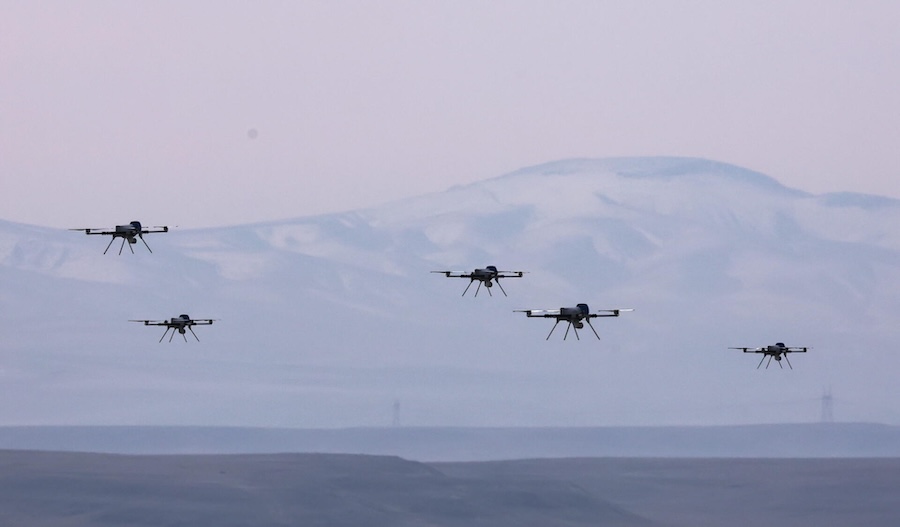 STM conducts Türkiye’s first live-ammunition swarm UAV test as KARGU systems hit targets directly