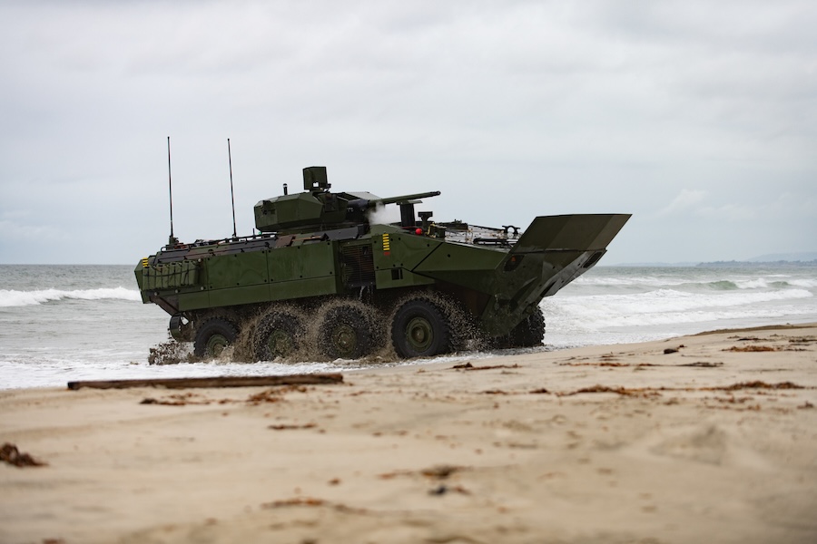 BAE Systems wins $195 million U.S. Marine Corps contract for 30 additional Amphibious Combat Vehicles