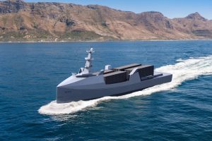 Damen Shipyards Group has signed a licence agreement with Boston-based Blue Water Autonomy to support construction of the 60-metre autonomous Liberty Class vessel for the U.S. Navy. The first steel ship, designed jointly by the two companies and based on Damen’s Stan Patrol 6009 hull, is scheduled to begin construction at Conrad Shipyard in Louisiana in March 2026 and is expected to be completed for the Navy later this year under a programme of record.