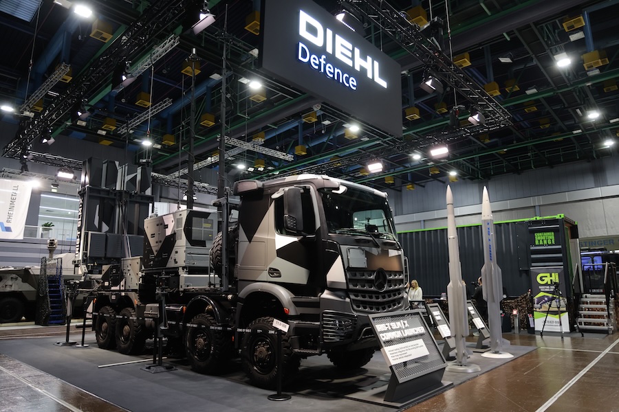 Diehl Defence presents unified IRIS-T SLM/SLX launcher as European alternative to U.S. Patriot air defence system