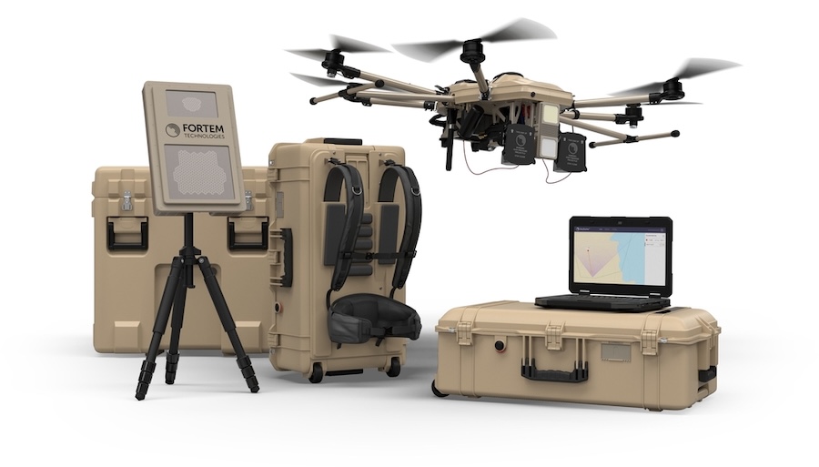 Fortem conducts autonomous counter-drone swarm test using AI-powered SkyDome system