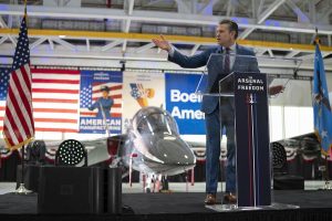 Secretary of War Pete Hegseth continued the War Department’s nationwide Arsenal of Freedom tour with a visit to the Boeing Company in St. Louis. The trip coincided with Boeing’s announcement that it will relocate its Defense, Space and Security division from Arlington, Virginia, back to the Midwest city often referred to as “Fighterland, U.S.A.” due to its history of military aircraft production.