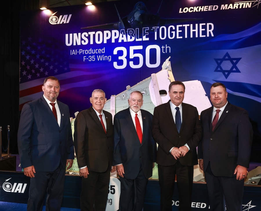 Israel Aerospace Industries delivers 350th F-35 fighter aircraft wing to Lockheed Martin in programme milestone