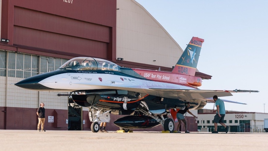 Lockheed Martin Skunk Works tests tactical AI on X-62A VISTA in partnership with U.S. Air Force Test Pilot School [VIDEO]