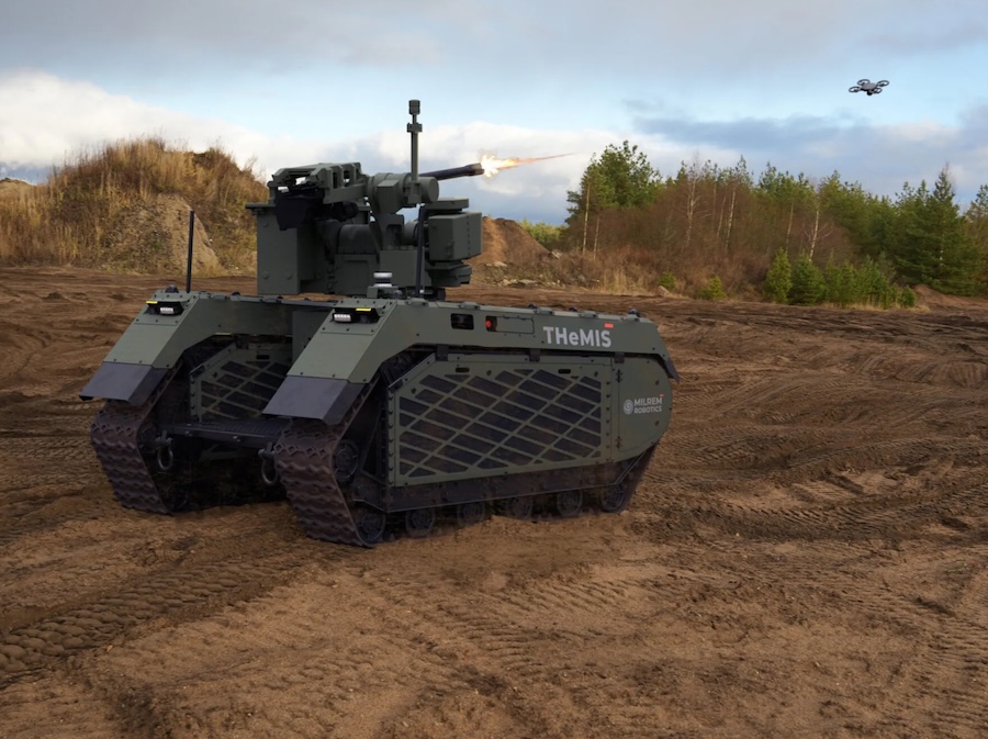 Milrem Robotics and EOS Defence Systems agree partnership to expand unmanned ground combat systems