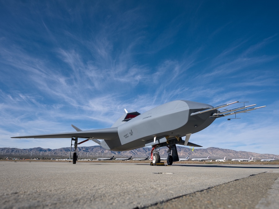Northrop Grumman advances YFQ-48A Talon Blue autonomous wingman for U.S. Air Force CCA Program