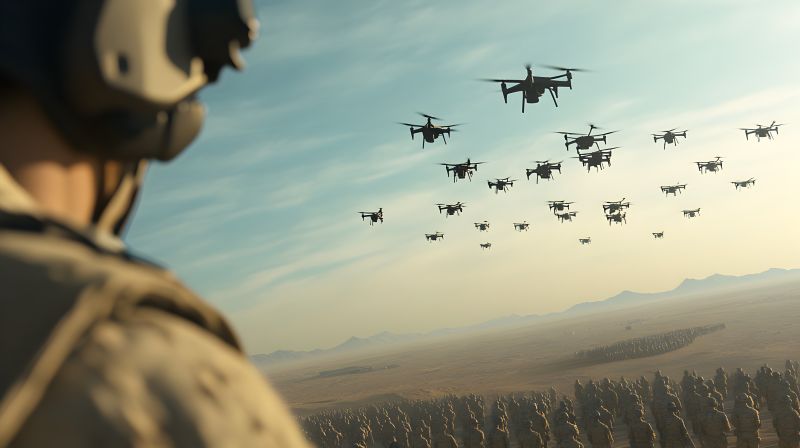 Palladyne AI completes first flight of IntelliSwarm autonomy stack milestone on Banshee and Red Cat platforms