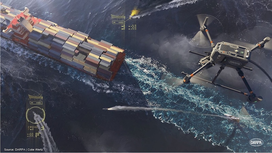 RTX unit Raytheon chosen by DARPA to develop advanced sensing system to protect maritime logistics vessels