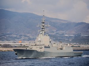 The Spanish Navy has reached a rare operational milestone with all five F-100 Álvaro de Bazán-class frigates deployed at the same time across several national and international security theatres. The more than 6,000-tonne escort ships are operating simultaneously in NATO and allied naval and air task groups, highlighting their interoperability, logistic support and escort capabilities.