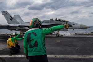 The Trump administration on Monday warned U.S. commercial vessels to steer clear of waters near Iran as tensions rose and U.S. military ships increased their presence in the region. The Department of Transportation’s Maritime Administration advised ships to avoid the Strait of Hormuz and the Gulf of Oman and said that if hailed by Iranian forces, vessels “should provide vessel name and flag state and affirm that they are proceeding in accordance with international law as reflected in the Law of the Sea Convention.”