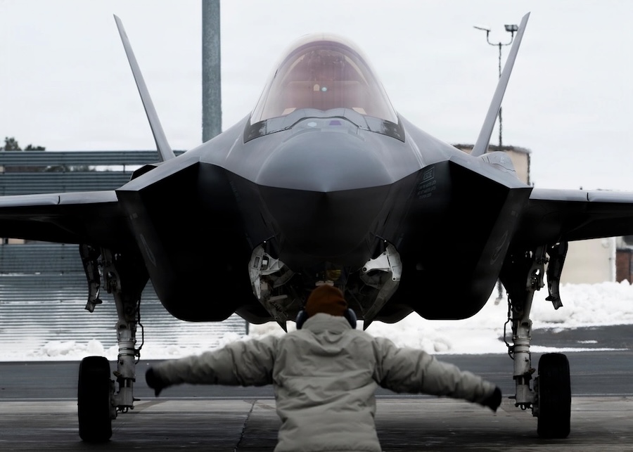 United States moves additional F-35 Lightning II stealth fighters toward Middle East as tensions with Iran continue to rise