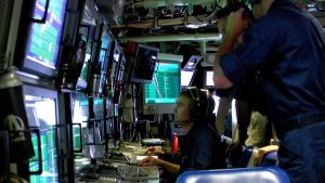 The U.S. Navy demonstrated its advanced AN/BYG-1 submarine combat control system to United Kingdom sailors and industry representatives as part of the AUKUS trilateral security partnership. The system, developed through a joint U.S.–Australian program, is currently operated by both nations’ submarine forces.