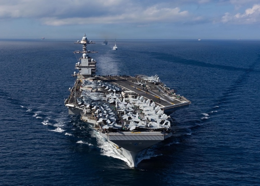U.S. Navy: USS Gerald R. Ford crew maintains readiness and morale during extended eight-month deployment