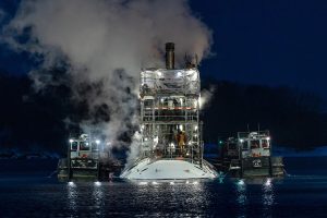 Virginia-class attack submarine USS North Dakota (SSN 784) was safely undocked on Feb. 26, marking a key milestone in its maintenance and modernization availability. The submarine underwent repairs, structural inspections, and replacements of mechanical and electrical systems aimed at enhancing its capabilities and modernizing critical systems.