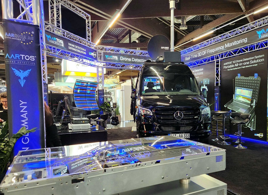 Enforce Tac: high interest in Aaronia’s anti-drone and surveillance systems