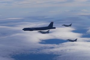 Allied fighters and heavy bombers conduct NATO mission over Romania
