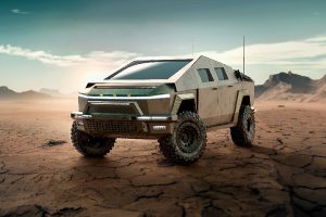 Archimedes Defense teams up with Unplugged Performance to build apocalypse-ready Cybertrucks