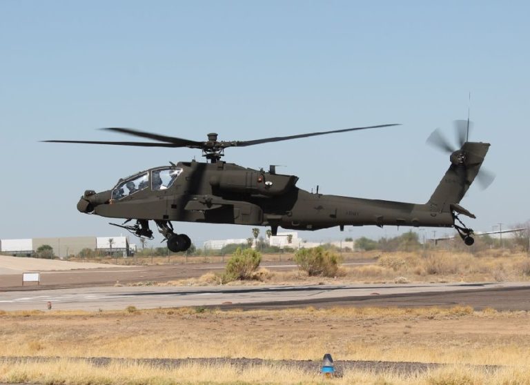 Australia has taken delivery of its first two Boeing AH-64E Apache helicopters at RAAF Base Townsville