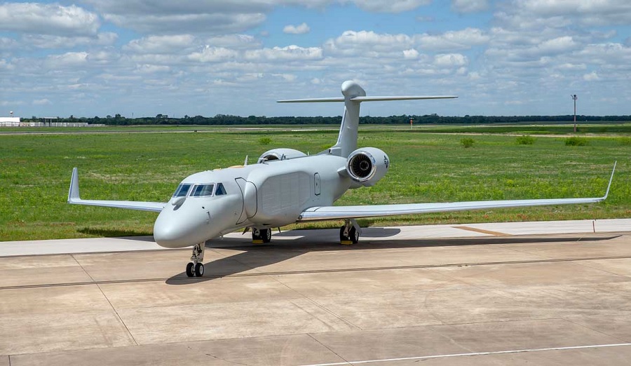 BAE Systems and L3Harris deliver first EC-37B Compass Call aircraft to the USAF