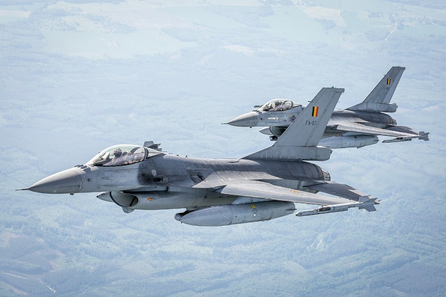 Belgian Air Force leads NATO Baltic Air Policing with France augmenting the mission
