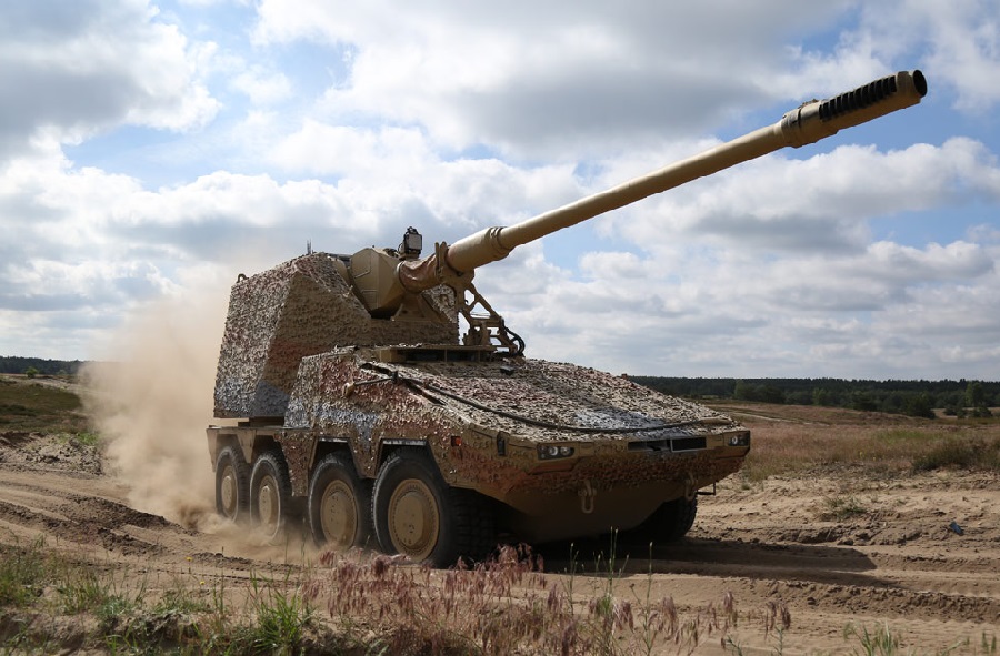 Bundeswehr selects RCH 155 self-propelled howitzer
