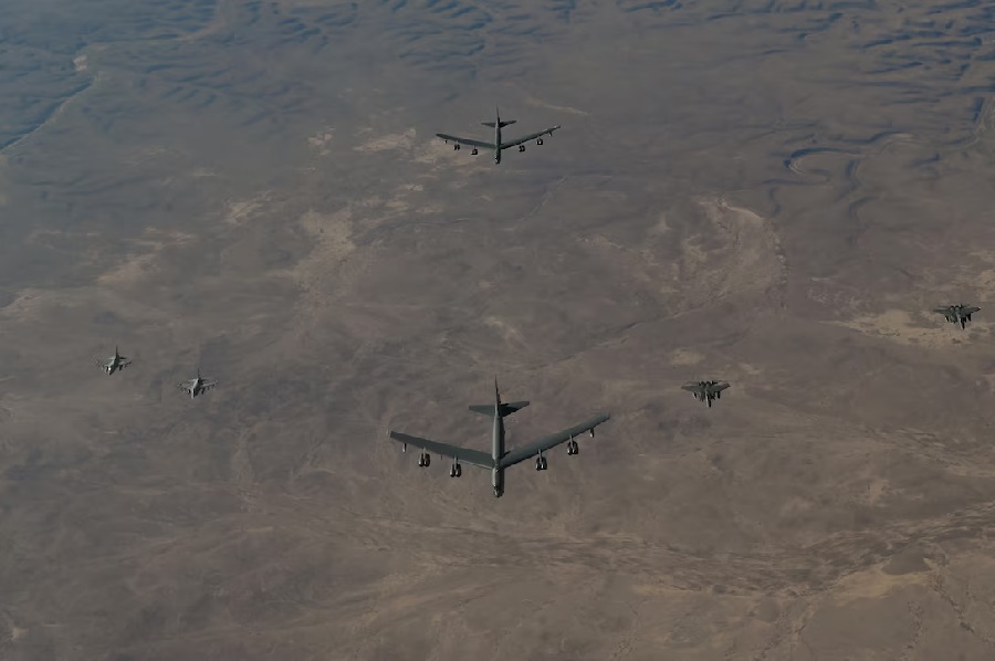 CENTCOM conducts Bomber Task Force mission in the Middle East