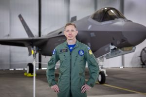 Commander of Finnish Air Force reviews F-35 production and training facilities in U.S.