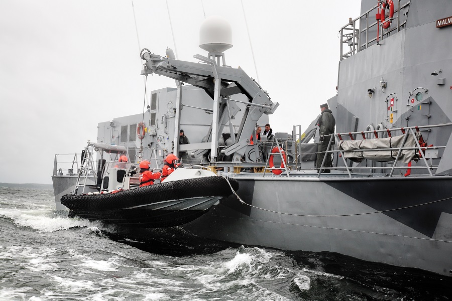 Croatian Navy orders PLAR-4000 davit from Vestdavit