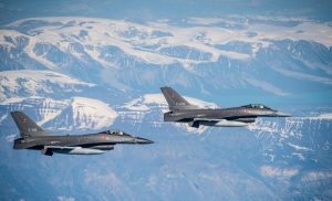 Danish fighter jets conduct arctic training in Greenland at Pituffik Space Base