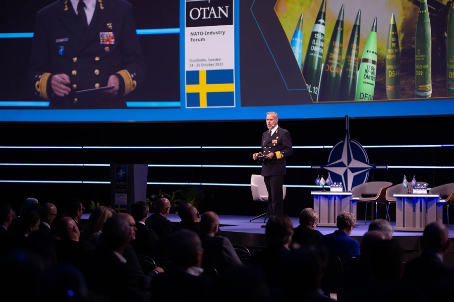 Defence industry leaders at the NATO-Industry Forum 2023 [VIDEO]
