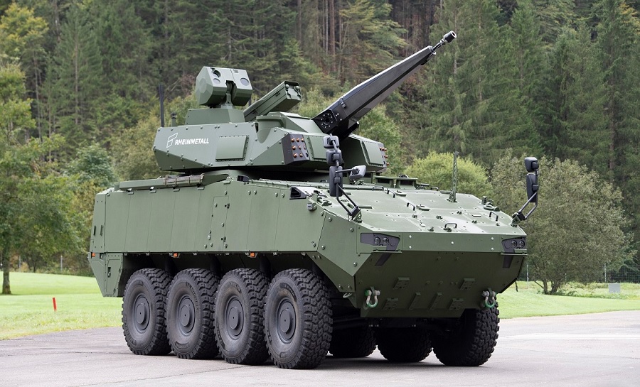 Denmark orders Skyranger 30 air defence systems from Rheinmetall