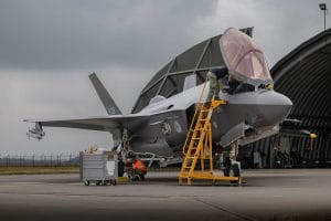 Dutch F-35 fighter jets land in Poland to secure NATO airspace over eastern flank for three months