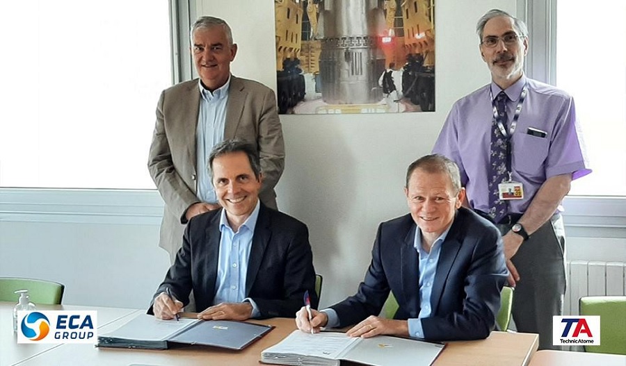 ECA Group and TechnicAtome sign a partnership for the electrical system of future submarines