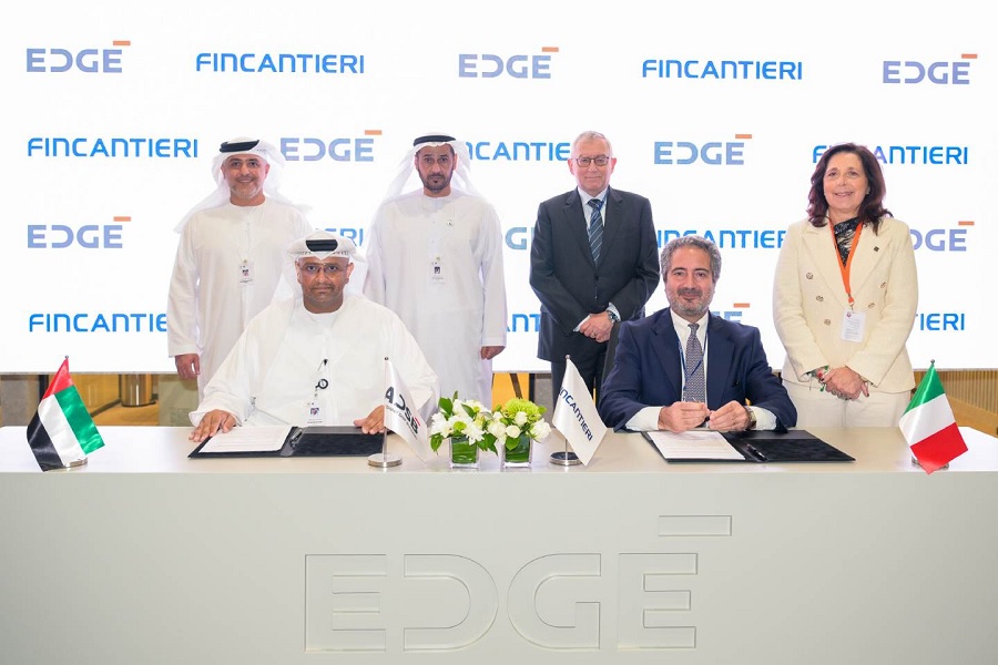EDGE and Fincantieri sign an industrial cooperation agreement