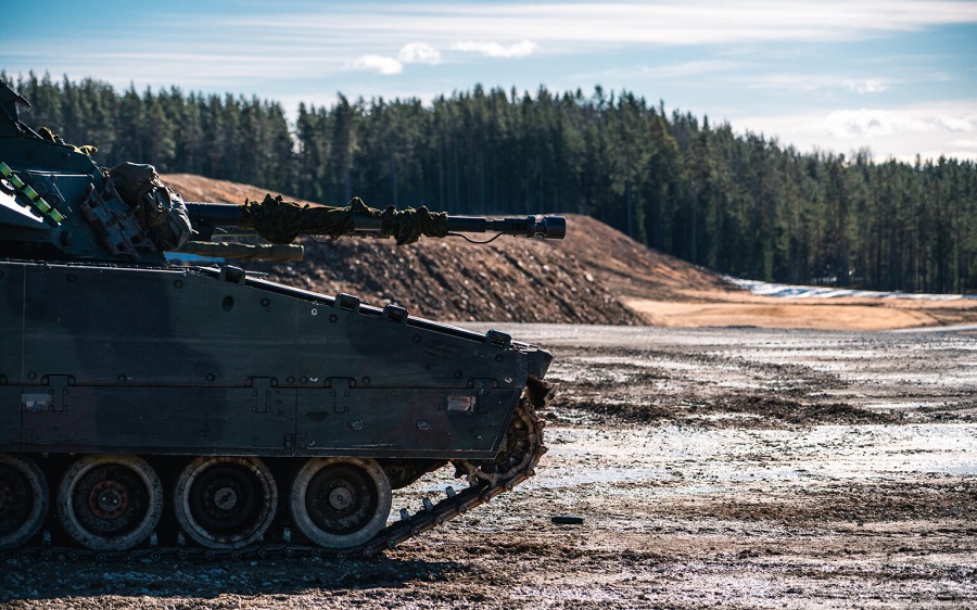 Estonia opens first Tracked Manoeuvre Live Fire Battle Runs for military training