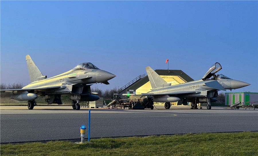 Eurofighter Typhoon contributes significantly to NATO’s Ramstein Flag 2025 exercise
