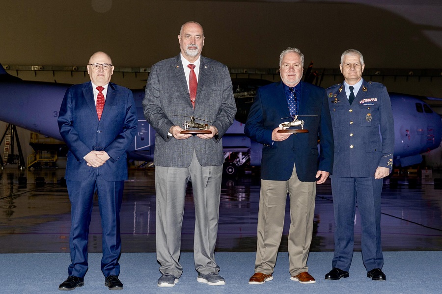 F/A-18 Program Office team members receive Spanish award for excellence in sustainment