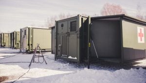 Field hospital donated in cooperation between Estonia, Norway and the Netherlands arrived in Ukraine