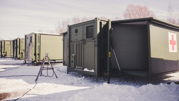 Field hospital donated in cooperation between Estonia, Norway and the Netherlands arrived in Ukraine