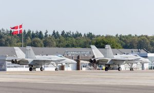 Finnish fighter jets land on Bornholm for training exercise