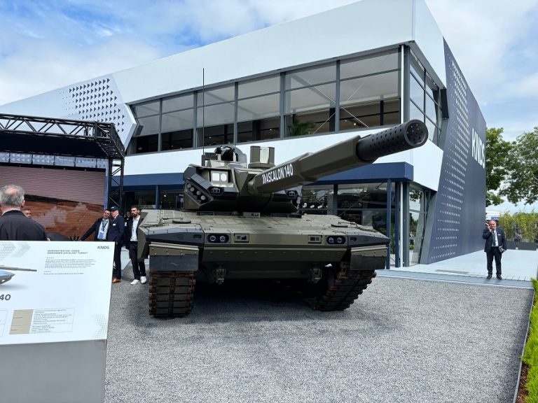 During the Eurosatory exhibition in Paris