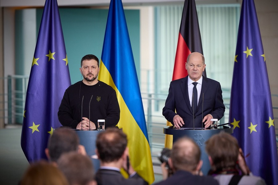 Germany and Ukraine conclude security pact