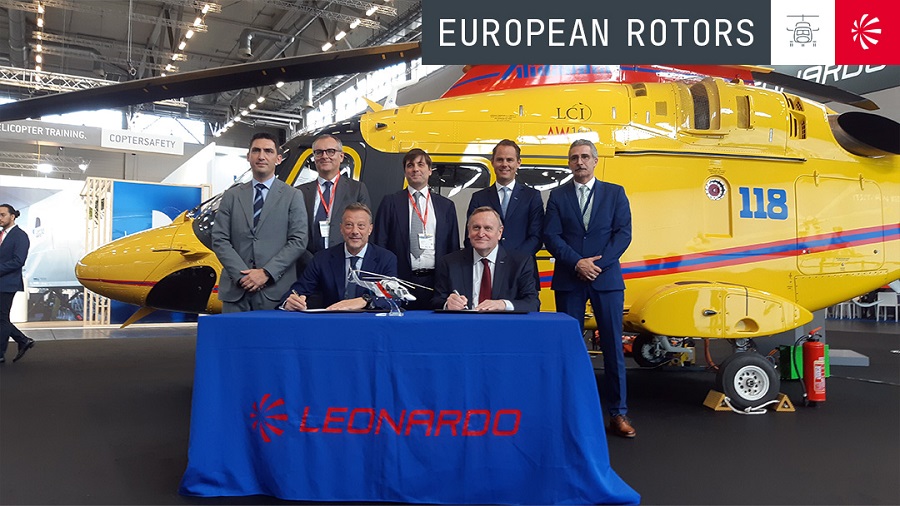 HeliService appointed as a Leonardo Excellent Service Centre to boost helicopter support services in Germany and in Europe