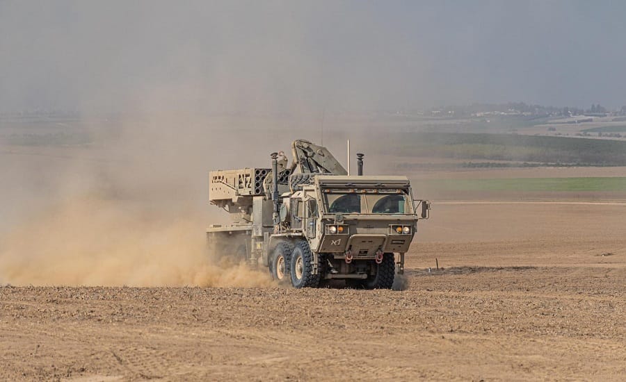 IDF employs PULS rocket artillery system during ongoing war
