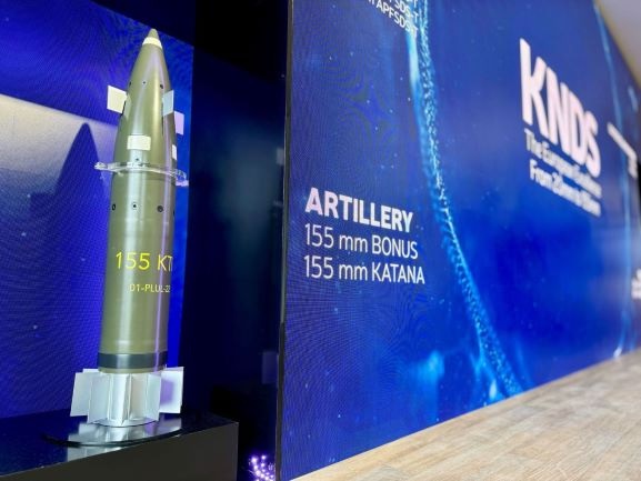 KNDS signs contract for further development of KATANA 155mm high precision ammunition
