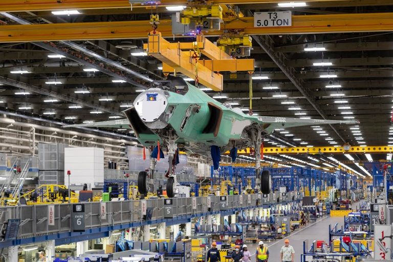 The first F-35 for the Belgian Air Component has entered the final stage of assembly at Lockheed Martin’s production facility in Fort Worth.