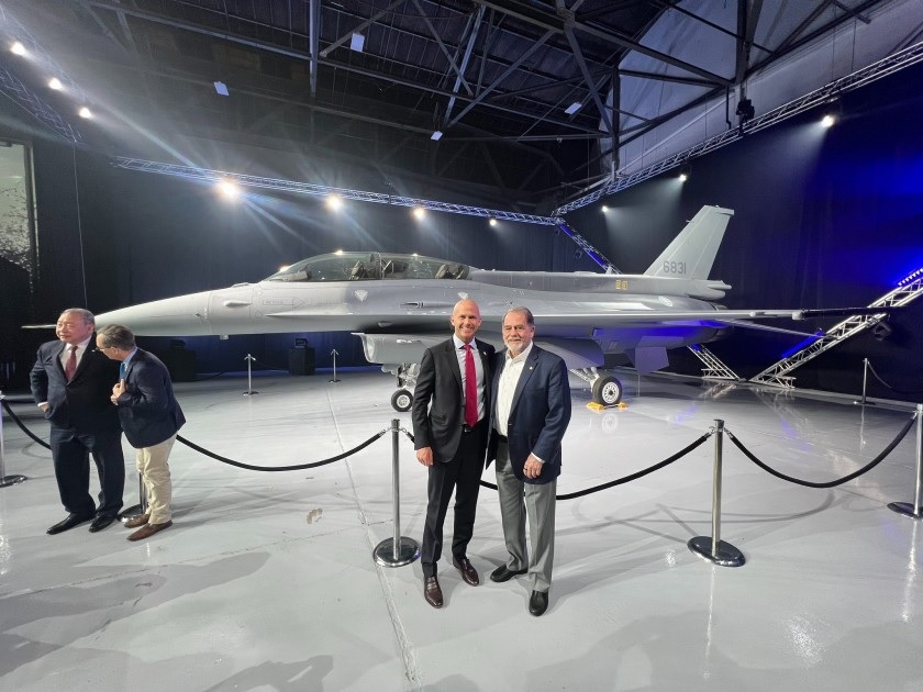 Lockheed Martin officially delivers first F-16 Block 70 to Taiwan in major defence upgrade